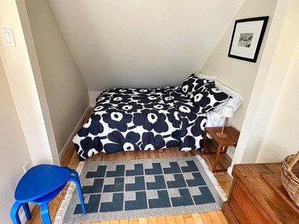 Wellfleet Cape Cod vacation rental - The sleeping loft with a double size bed and next to the sun dec