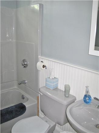 Falmouth Cape Cod vacation rental - First-floor bathroom with rain showerhead