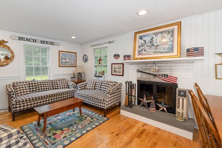 Popponesset/New Seabury  Cape Cod vacation rental - Comfortable family room with a/c.