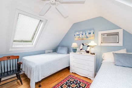 Popponesset/New Seabury  Cape Cod vacation rental - Pretty guest room with two full size beds and a/c.