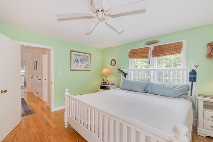 Popponesset/New Seabury  Cape Cod vacation rental - Large upstairs bedroom with king size bed, TV and a/c.
