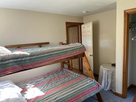 Brewster Cape Cod vacation rental - Twin over full bunk bed. 1 of 2 bedrooms on 1st floor.