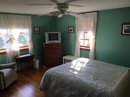 South Dennis Cape Cod vacation rental - Sunny Master Bedroom w/Queen Bed & Water Views