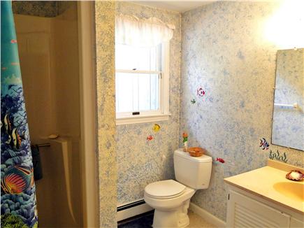 Chatham, Ridgevale Beach Cape Cod vacation rental - Full bathroom with shower on lower level