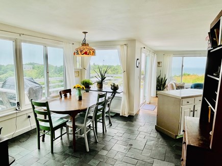 Ryder Beach Bayside, Truro Cape Cod vacation rental - Dining Area & Outdoor Grill