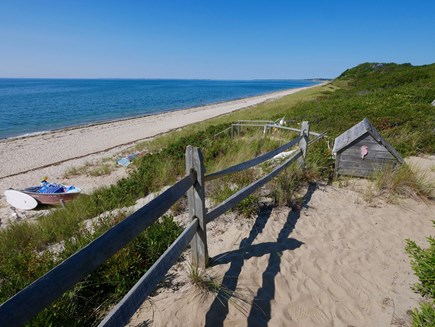 Ryder Beach Bayside, Truro Cape Cod vacation rental - Path to Beach