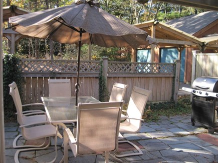 New Seabury Cape Cod vacation rental - Front Patio with Gas Barbeque