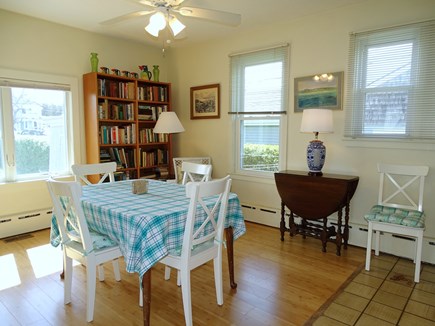Plymouth Priscilla Beach 6 mil MA vacation rental - Smaller dining area, sitting room, laundry