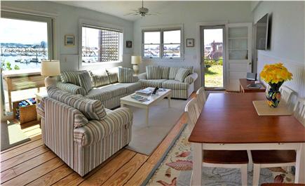 Wellfleet Harbor Cape Cod vacation rental - Views from the living and dining room