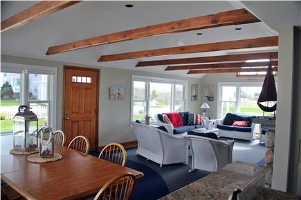 West Dennis Cape Cod vacation rental - Living/Dining room