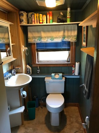 Eastham Cape Cod vacation rental - Upstairs bath with shower, comfort height toilet