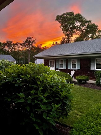 Dennisport Cape Cod vacation rental - Cape Cod sunset afterglow