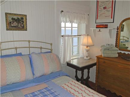 Provincetown Cape Cod vacation rental - Bedroom with Traditional Bead-Board Walls and Eaves