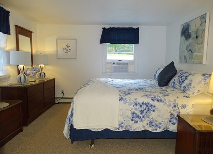 Centerville Cape Cod vacation rental - Master bedroom with king bed, TV