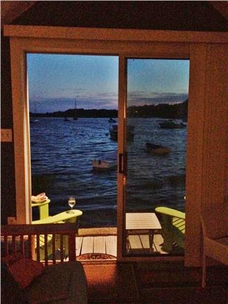 Chatham Cape Cod vacation rental - Evening on the deck