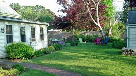 West Harwich Cape Cod vacation rental - Beautiful roses, hydrangeas & Shade! Very private
