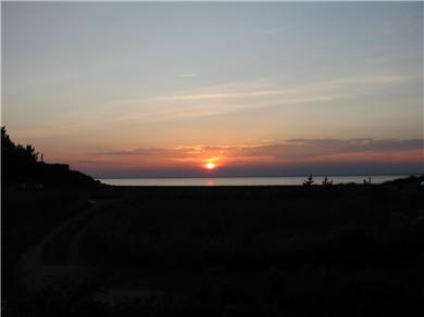Woods Hole Cape Cod vacation rental - Sunset in Front