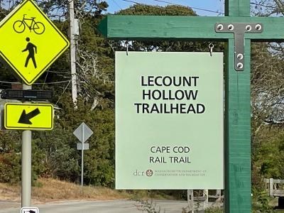 Wellfleet Cape Cod vacation rental - LeCount Hollow Bike Trail - across the street - WLFT-DENNIS