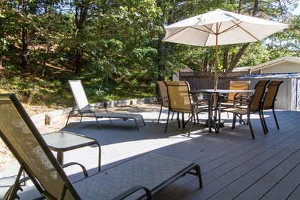 Wellfleet Cape Cod vacation rental - Private deck with Grill & Outdoor Shower