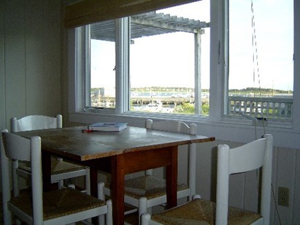 Wellfleet Harbor Cottages Cape Cod vacation rental - View of Wellfleet Harbor from table