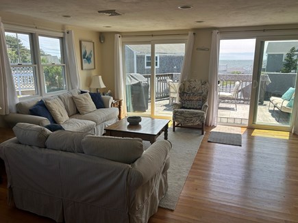 South Yarmouth Cape Cod vacation rental - Ocean views from living room.