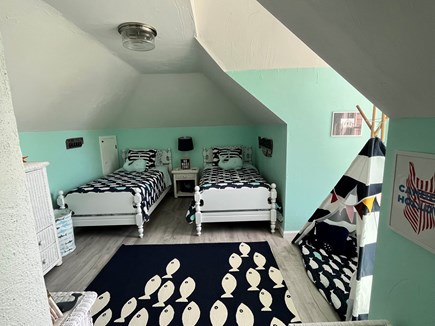 Eastham Cape Cod vacation rental - Upstairs Bedroom Twins