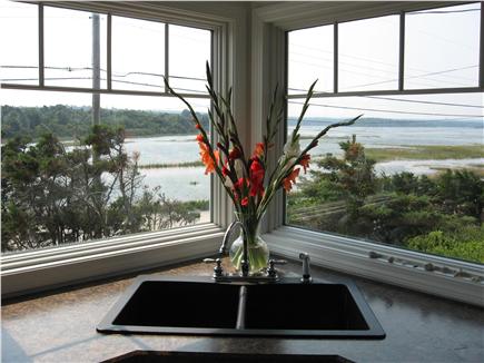East Sandwich Cape Cod vacation rental - View of the marsh from kitchen (makes doing dishes a pleasure)