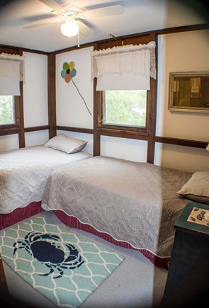 Wellfleet Cape Cod vacation rental - Bedroom 2  with twin beds