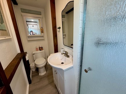 Wellfleet Cape Cod vacation rental - Master bedroom in-suite bathroom with shower
