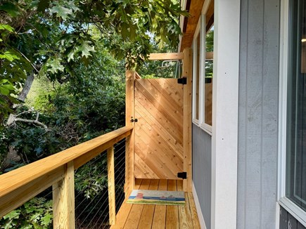 Wellfleet Cape Cod vacation rental - Outdoor shower with rainfall shower head