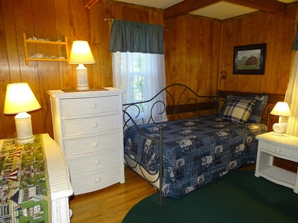 Eastham Cape Cod vacation rental - Twin bedroom with two twin beds