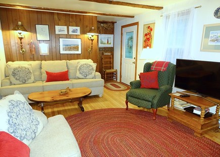 Eastham Cape Cod vacation rental - Living room with TV