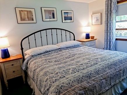 South Chatham Cape Cod vacation rental - Bedroom With King Sized Mattress, Central A/C