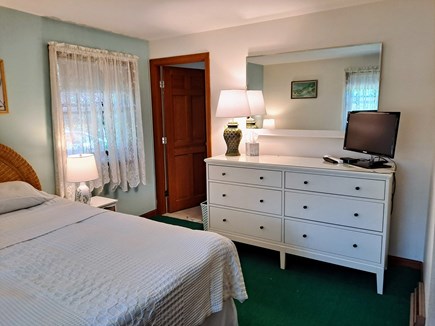 South Chatham Cape Cod vacation rental - Main Bedroom-Queen Mattress, Attached Bath, Central A/C, Cable TV