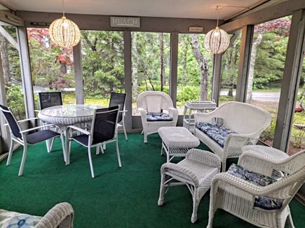 South Chatham Cape Cod vacation rental - Screened Porch