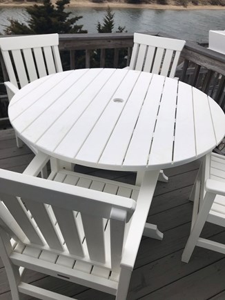 West Yarmouth, MA Cape Cod vacation rental - Outdoor Deck & Patio Furnitings complete with a Weber Grill.