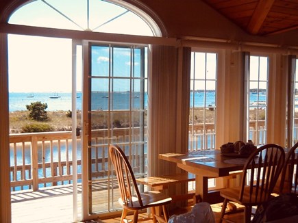 West Yarmouth, MA Cape Cod vacation rental - The large open space & family dining for six.