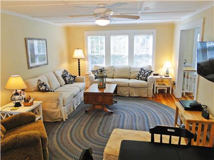 Chatham Cape Cod vacation rental - Large living room with flat screen TV, comfortable couches