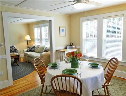 Chatham Cape Cod vacation rental - Dining room, adjacent to living room and kitchen