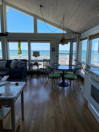 North Eastham Cape Cod vacation rental - View from Upstairs Living Room that has Gorgeous Sunsets.