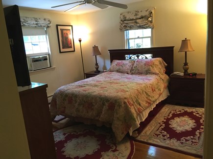 Hyannis Cape Cod vacation rental - Master Bedroom - Queen Bed & HDTV w/ Sleep timer.