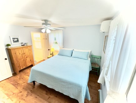 Brewster Cape Cod vacation rental - King size primary Bedroom with full bath.