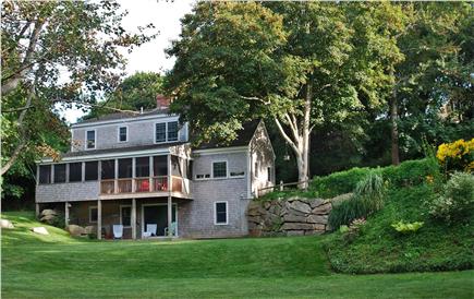 Wellfleet Village Cape Cod vacation rental - Beautifully landscaped and spacious backyard