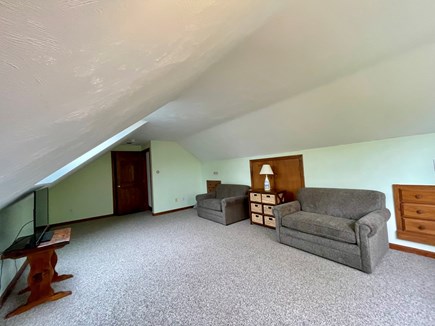 South Chatham Cape Cod vacation rental - (Upstairs) Oversized Twin Couch/Beds Shown as Office Space