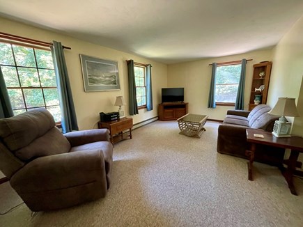South Chatham Cape Cod vacation rental - Downstairs Den With Queen Sofa Bed (Full Bath Across Hall)