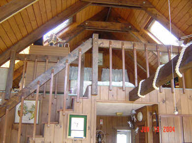 Plymouth  (White Horse Beach) MA vacation rental - Spacious living with ocean view loft
