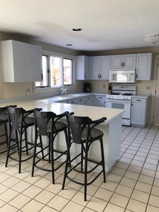 West Dennis Cape Cod vacation rental - Kitchen with dining area