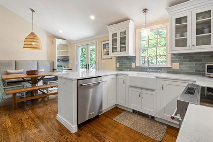 Wellfleet Cape Cod vacation rental - Newly renovated kitchen & dinng combo with outside deck access
