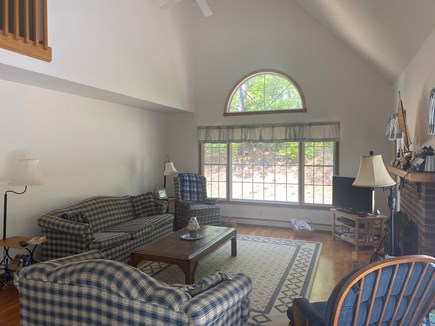 Wellfleet Cape Cod vacation rental - LivingRoom with Fireplace
