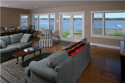 Oyster Pond/Chatham Cape Cod vacation rental - Living and Dining room with a view